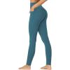 imageSunzfly Invisible Butt Scrunch Workout Leggings with Pockets for Women No Front Seam Gym Yoga Pants with Tummy ControlForest Green