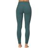 imageSunzfly Invisible Butt Scrunch Workout Leggings with Pockets for Women No Front Seam Gym Yoga Pants with Tummy ControlJasper Green