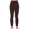 imageSunzfly Invisible Butt Scrunch Workout Leggings with Pockets for Women No Front Seam Gym Yoga Pants with Tummy ControlLeopard Chocolate Brown