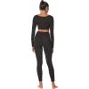 imageSunzfly Invisible Butt Scrunch Workout Leggings with Pockets for Women No Front Seam Gym Yoga Pants with Tummy ControlLeopard Seal Brown