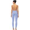 imageSunzfly Invisible Butt Scrunch Workout Leggings with Pockets for Women No Front Seam Gym Yoga Pants with Tummy ControlLight Blue