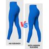 imageSunzfly Invisible Butt Scrunch Workout Leggings with Pockets for Women No Front Seam Gym Yoga Pants with Tummy ControlMidnight Blue