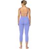imageSunzfly Invisible Butt Scrunch Workout Leggings with Pockets for Women No Front Seam Gym Yoga Pants with Tummy ControlPeriwinkle