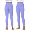 imageSunzfly Invisible Butt Scrunch Workout Leggings with Pockets for Women No Front Seam Gym Yoga Pants with Tummy ControlPeriwinkle Purple