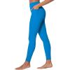 imageSunzfly Invisible Butt Scrunch Workout Leggings with Pockets for Women No Front Seam Gym Yoga Pants with Tummy ControlRoyal Blue