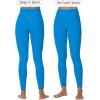 imageSunzfly Invisible Butt Scrunch Workout Leggings with Pockets for Women No Front Seam Gym Yoga Pants with Tummy ControlRoyal Blue