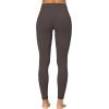 imageSunzfly Invisible Butt Scrunch Workout Leggings with Pockets for Women No Front Seam Gym Yoga Pants with Tummy ControlSeal Brown