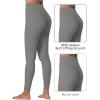 imageSunzfly Invisible Butt Scrunch Workout Leggings with Pockets for Women No Front Seam Gym Yoga Pants with Tummy ControlStone Gray