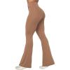 imageSunzel Flare Leggings Crossover Yoga Pants with Tummy Control HighWaisted and Wide LegCoca Moncha