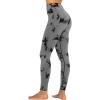 imageSunzel Scrunch Butt Lifting Leggings for Women High Waisted Seamless Workout Leggings Gym Yoga PantsTie Dye Gray