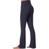 imageSunzel Sunzfly Invisible Butt Scrunch Flare Leggings for Women Mini Flared Yoga Pants with Tummy Control and High WaistAsh Blue