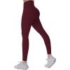 imageSunzel Womens Workout Leggings with High Waist Tummy ControlBlack Cherry