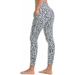 imageSunzel 78 High Waisted Workout Leggings with Pockets for Women Buttery Soft Yoga Pants Tummy Control Athletic Gym Tights