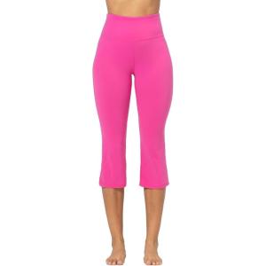 imageSunzel Butterflycra High Waist Mini Flared Leggings for Women Tummy Control Casual Flare Yoga Pants for Yoga Workout GymSonic Pink