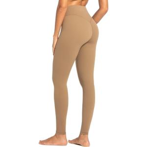 imageSunzel Nunaked Workout Leggings for Women Tummy Control Compression Workout Gym Yoga Pants No Front Seam ampamp High WaistCoca Mocha