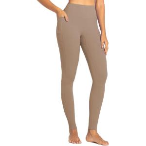imageSunzel Nunaked Workout Leggings for Women Tummy Control Compression Workout Gym Yoga Pants No Front Seam ampamp High WaistMocha Brown