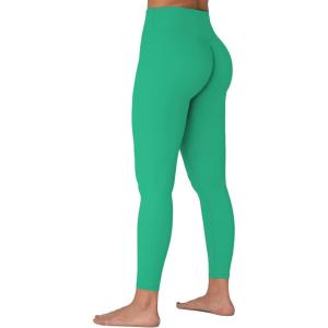 imageSunzel Sunzfly Invisible Butt Scrunch Workout Leggings for Women Butt Lifting High Waisted Gym Yoga Pants with Tummy ControlGolf Green