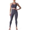 imageSunzel Workout Leggings for Women Butt Lifting Scrunch Butt Tummy Control Gym Leggings High Waisted Squat Proof Yoga PantsGray