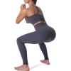 imageSunzel Workout Leggings for Women Butt Lifting Scrunch Butt Tummy Control Gym Leggings High Waisted Squat Proof Yoga PantsGray