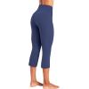 imageSunzel High Waist Mini Flared Leggings for Women Tummy Control Casual Flare Yoga Pants for Yoga Workout GymAsh Blue