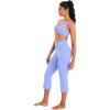 imageSunzel High Waist Mini Flared Leggings for Women Tummy Control Casual Flare Yoga Pants for Yoga Workout GymPeriwinkle