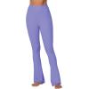 imageSunzel High Waist Mini Flared Leggings for Women Tummy Control Casual Flare Yoga Pants for Yoga Workout GymPeriwinkle
