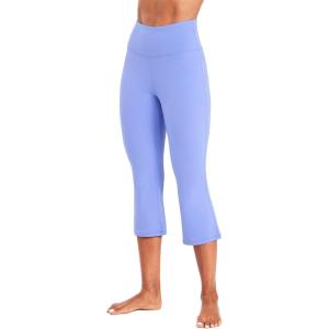 imageSunzel High Waist Mini Flared Leggings for Women Tummy Control Casual Flare Yoga Pants for Yoga Workout GymPeriwinkle
