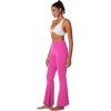imageSunzel Flare Leggings for Women with Pockets Crossover Yoga Pants with Tummy Control High Waisted and Wide LegSonic Pink