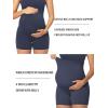 imageSunzel Maternity Yoga Shorts Over The Belly 5 Pregnancy High Waisted Workout Running Athletic Gym Biker ShortsAsh Blue