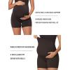 imageSunzel Maternity Yoga Shorts Over The Belly 5 Pregnancy High Waisted Workout Running Athletic Gym Biker ShortsSeal Brown