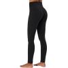 imageSunzel Butt Lifting Scrunch Leggings for Women with Pockets No Front Seam Crossover Workout Booty Yoga Pants Tummy ControlBlack