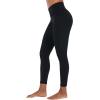 imageSunzel Butt Lifting Scrunch Leggings for Women with Pockets No Front Seam Crossover Workout Booty Yoga Pants Tummy ControlBlack