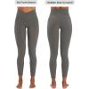 imageSunzel Butt Lifting Scrunch Leggings for Women with Pockets No Front Seam Crossover Workout Booty Yoga Pants Tummy ControlCharcoal Gray