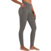imageSunzel Butt Lifting Scrunch Leggings for Women with Pockets No Front Seam Crossover Workout Booty Yoga Pants Tummy ControlCharcoal Gray