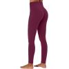 imageSunzel Butt Lifting Scrunch Leggings for Women with Pockets No Front Seam Crossover Workout Booty Yoga Pants Tummy ControlCherry Red