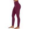imageSunzel Butt Lifting Scrunch Leggings for Women with Pockets No Front Seam Crossover Workout Booty Yoga Pants Tummy ControlCherry Red