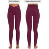 imageSunzel Butt Lifting Scrunch Leggings for Women with Pockets No Front Seam Crossover Workout Booty Yoga Pants Tummy ControlCherry Red