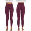 imageSunzel Butt Lifting Scrunch Leggings for Women with Pockets No Front Seam Crossover Workout Booty Yoga Pants Tummy ControlCherry Red