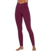 imageSunzel Butt Lifting Scrunch Leggings for Women with Pockets No Front Seam Crossover Workout Booty Yoga Pants Tummy ControlCherry Red