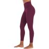 imageSunzel Butt Lifting Scrunch Leggings for Women with Pockets No Front Seam Crossover Workout Booty Yoga Pants Tummy ControlCherry Red