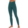 imageSunzel Butt Lifting Scrunch Leggings for Women with Pockets No Front Seam Crossover Workout Booty Yoga Pants Tummy ControlForest Green