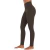 imageSunzel Butt Lifting Scrunch Leggings for Women with Pockets No Front Seam Crossover Workout Booty Yoga Pants Tummy ControlSeal Brown