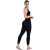 imageSunzel Sustainable Butt Lifting Leggings for Women High Waisted No Front Seam Tummy Control Booty Scrunch Workout Yoga PantsBlack