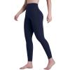 imageSunzel Sustainable High Waisted Butt Lifting Leggings with Pockets for Women No Front Seam Tummy Control Workout Yoga PantsAsh Blue