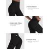 imageSunzel Womens Hidden Butt Lifting Leggings No Front Seam High Waist Yoga Pants with Tummy Control Workout Gym Running CasualBlack