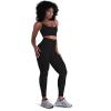 imageSunzel Womens Hidden Butt Lifting Leggings No Front Seam High Waist Yoga Pants with Tummy Control Workout Gym Running CasualBlack