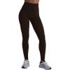 imageSunzel Fleece Lined Leggings Women High Waisted Tummy Control Winter Warm Thermal Workout Yoga Pants Tights for Cold WeatherDark Brown