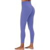 imageSunzel Butt Lifting Scrunch Leggings for Women with Pockets No Front Seam Crossover Workout Booty Yoga Pants Tummy ControlPeriwinkle