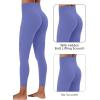 imageSunzel Butt Lifting Scrunch Leggings for Women with Pockets No Front Seam Crossover Workout Booty Yoga Pants Tummy ControlPeriwinkle