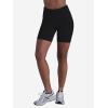imageSunzel Fold Over Biker Shorts Women High Waisted No Front Seam Tummy Control Compression Workout Athletic Gym Yoga ShortsBlack